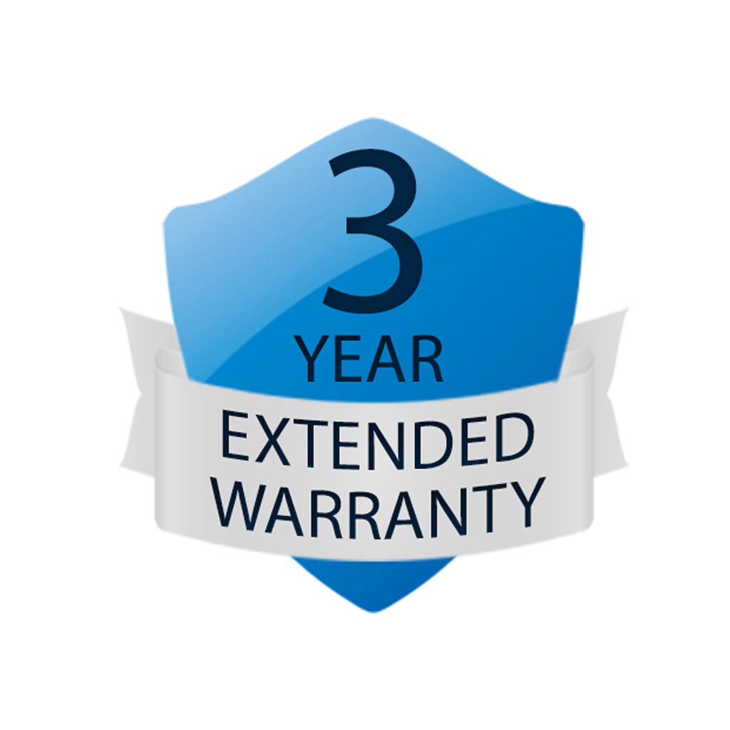 3 Year Warranty
